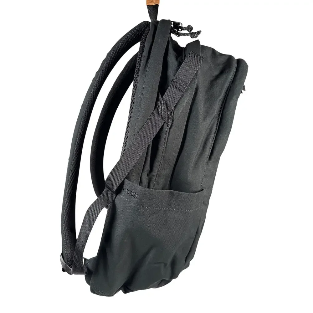 Fjallraven Raven‎ 28L Backpack Övik F23345 Black Port Laptop Ready 10 Pockets